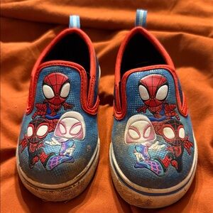 Spider-Man Kids Shoes - Red and Blue